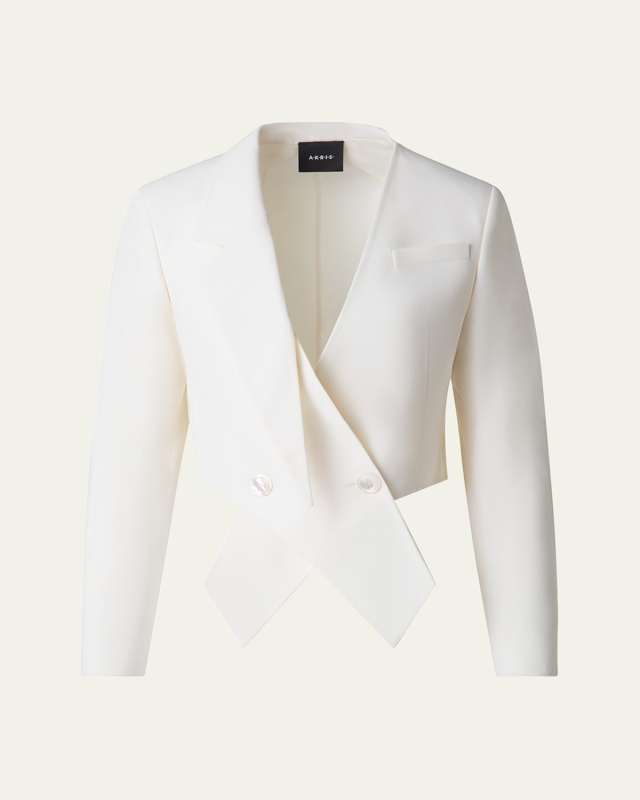 Amie Short Wool Double-Face Jacket
